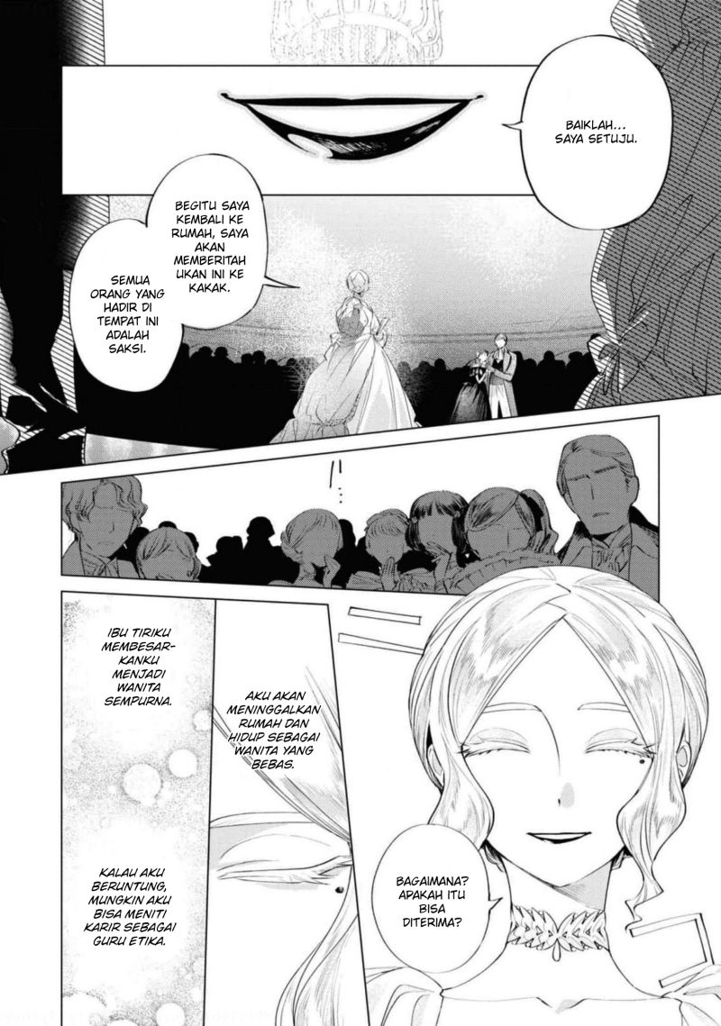 Though I May Be a Villainess, I’ll Show You I Can Obtain Happiness! Chapter 36 Bahasa Indonesia